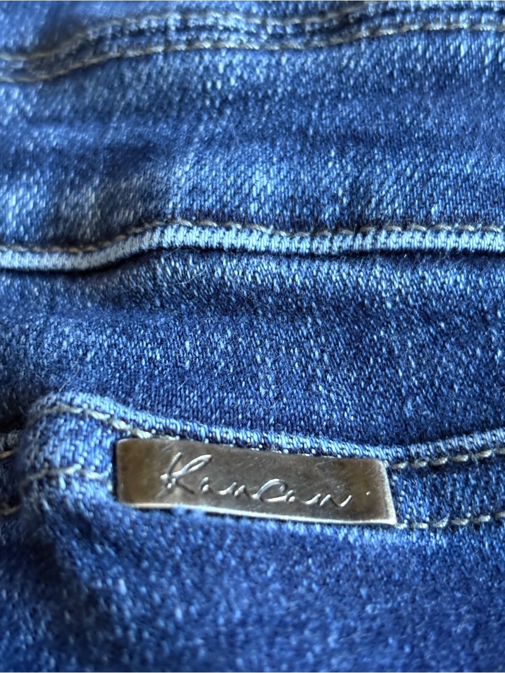 KanCan Y2K Vintage Sz 9/28 High-Rise Flared Women’s Jeans - Dark Blue Wash - Picture 5 of 12